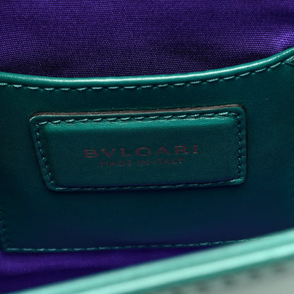 Bulgari Calfskin Serpenti Forever Crossbody Bag Emerald Green 7 of 10