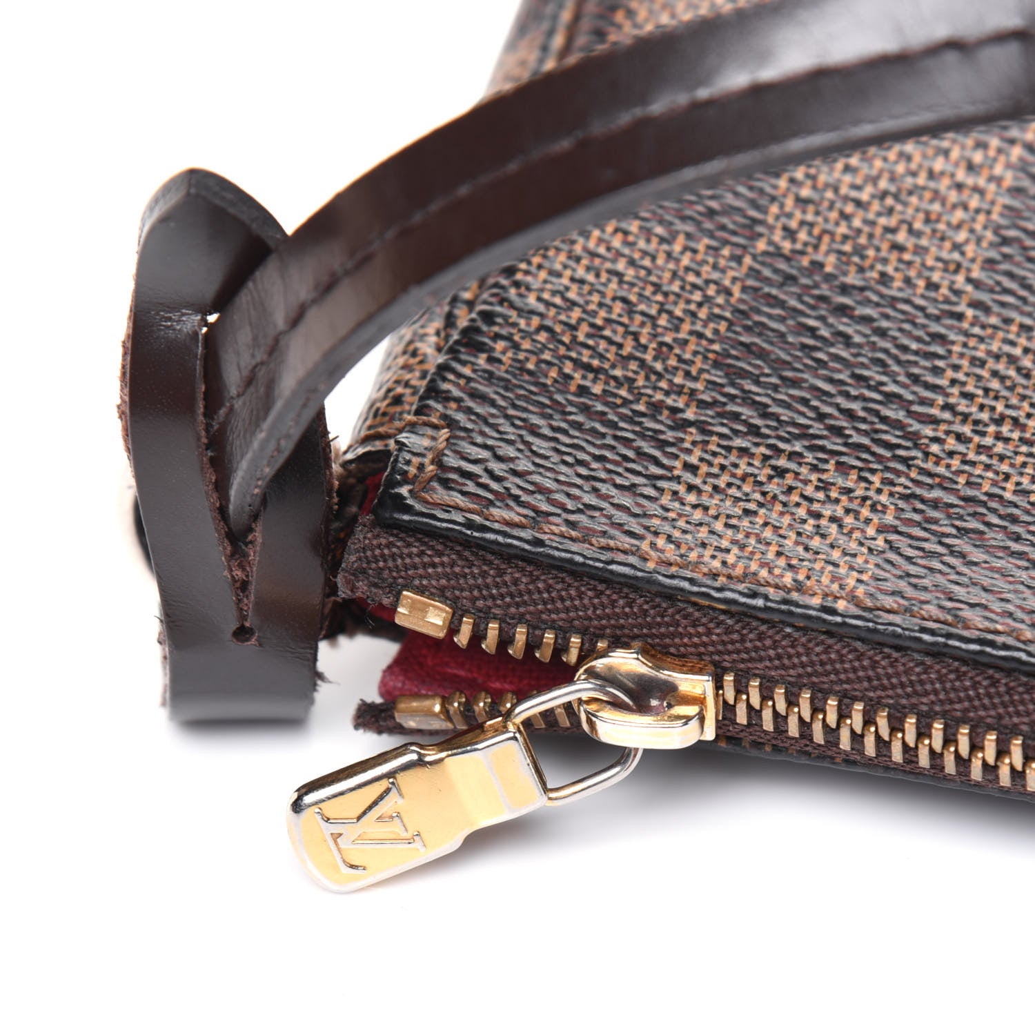 Louis Vuitton Damier Ebene Pochette Accessories NM 21 of 23