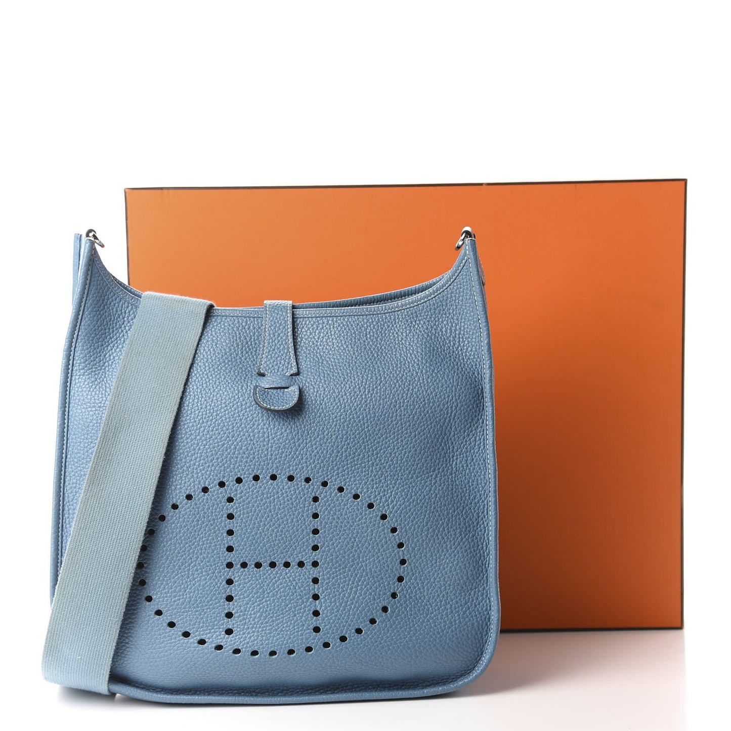 Taurillon Clemence Evelyne III GM Blue Jean