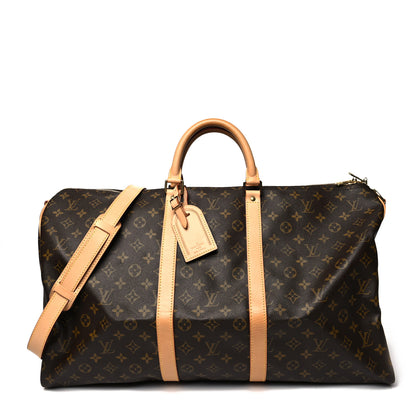 Louis Vuitton Monogram Keepall Bandouliere 55 1 of 14