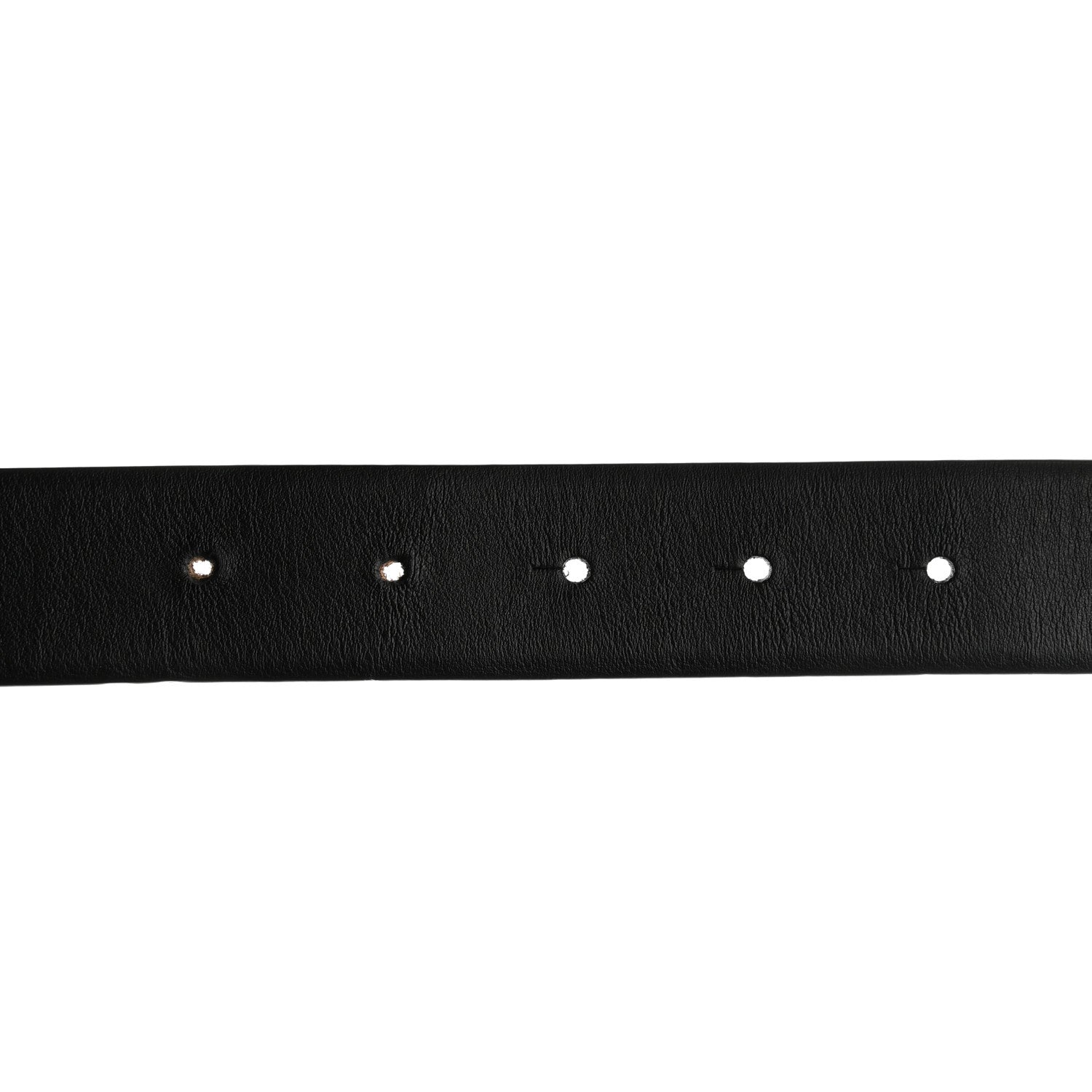 Chanel Calfskin Pearl Camellia CC Belt 85 34 Black Gold 6 of 7