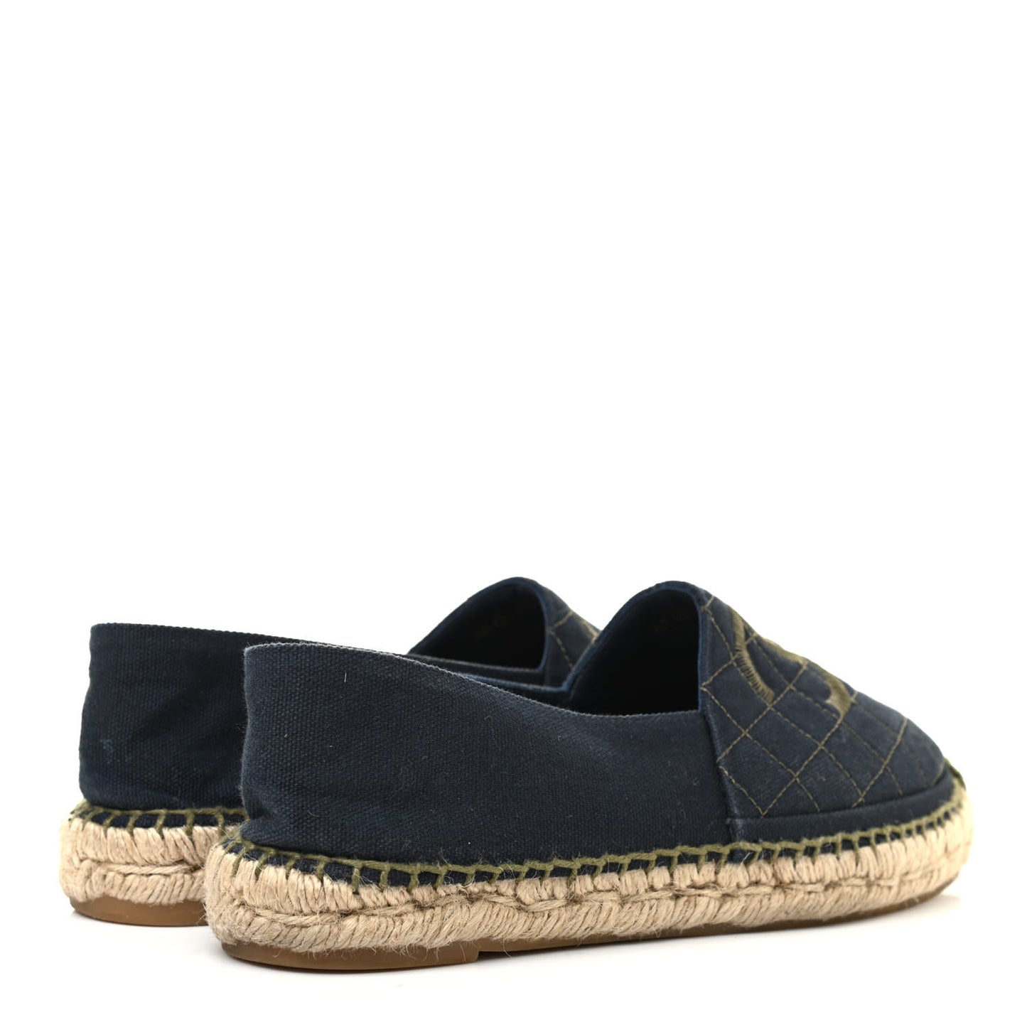 Fabric Biarritz CC Espadrilles 39 Blue Green