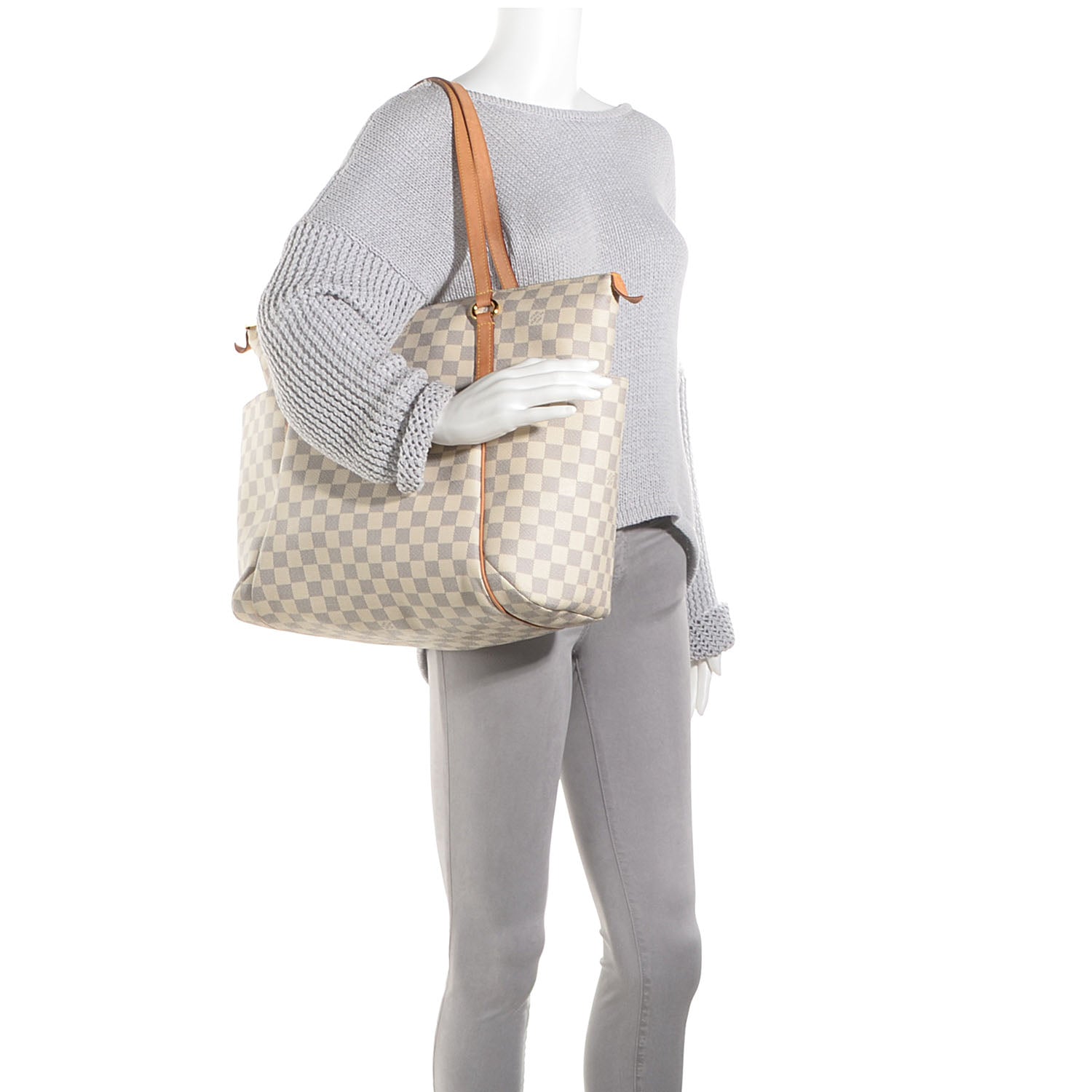 Louis Vuitton Damier Azur Totally GM 2 of 7