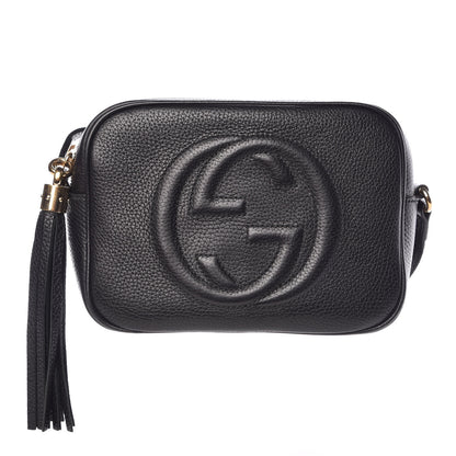 Gucci Pebbled Calfskin Small Soho Disco Bag Black 1 of 12
