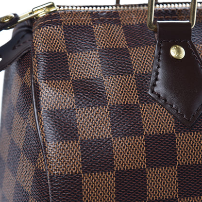 Louis Vuitton Damier Ebene Speedy 25 10 of 11