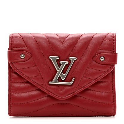 Louis Vuitton Calfskin New Wave Compact Wallet Rouge 1 of 6