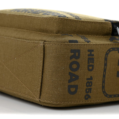 Burberry Canvas Paddy Horseferry Logo Crossbody Bag Moss Green 9 of 10