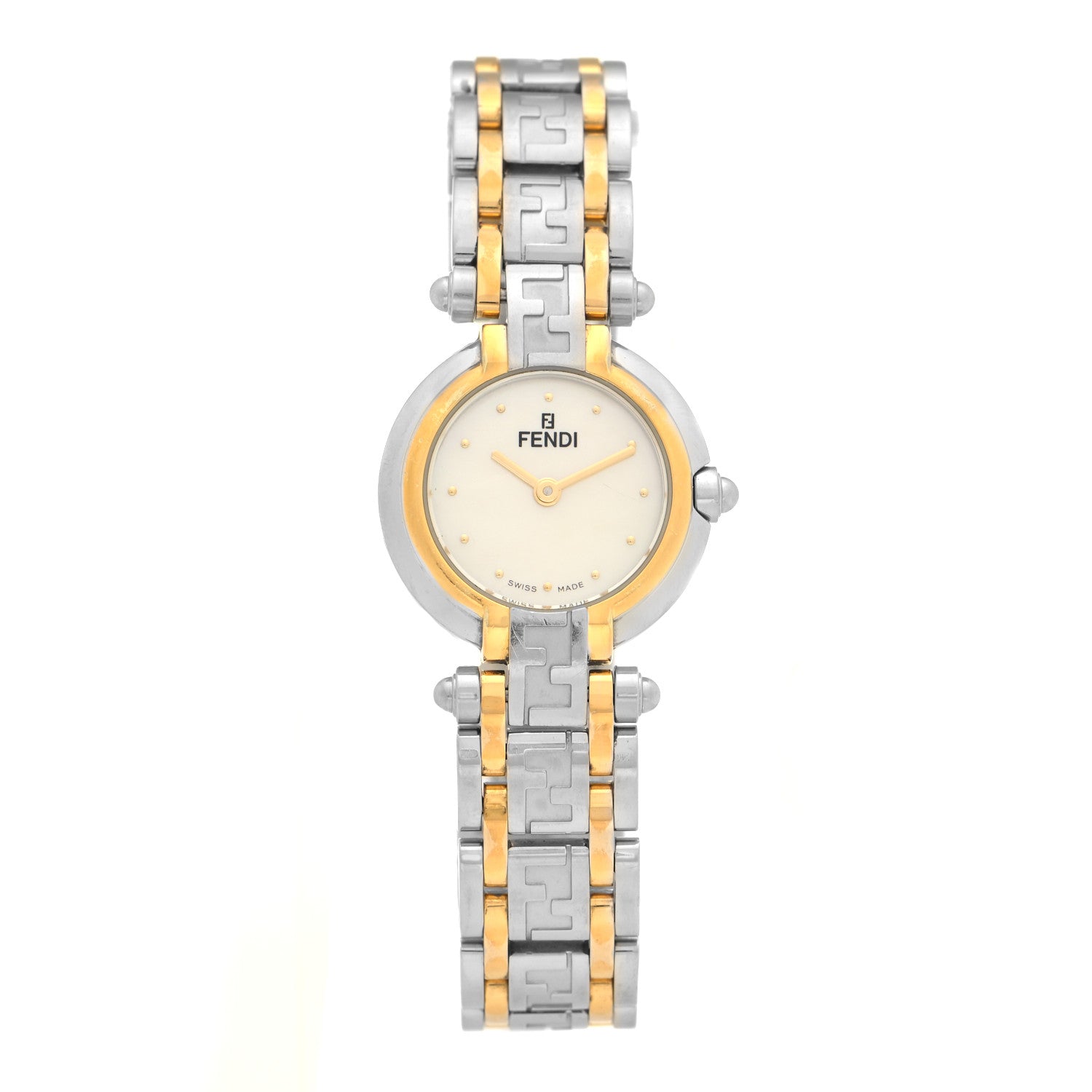Fendi Stainless Steel 25mm 760L Quartz Watch Gold 1 of 4