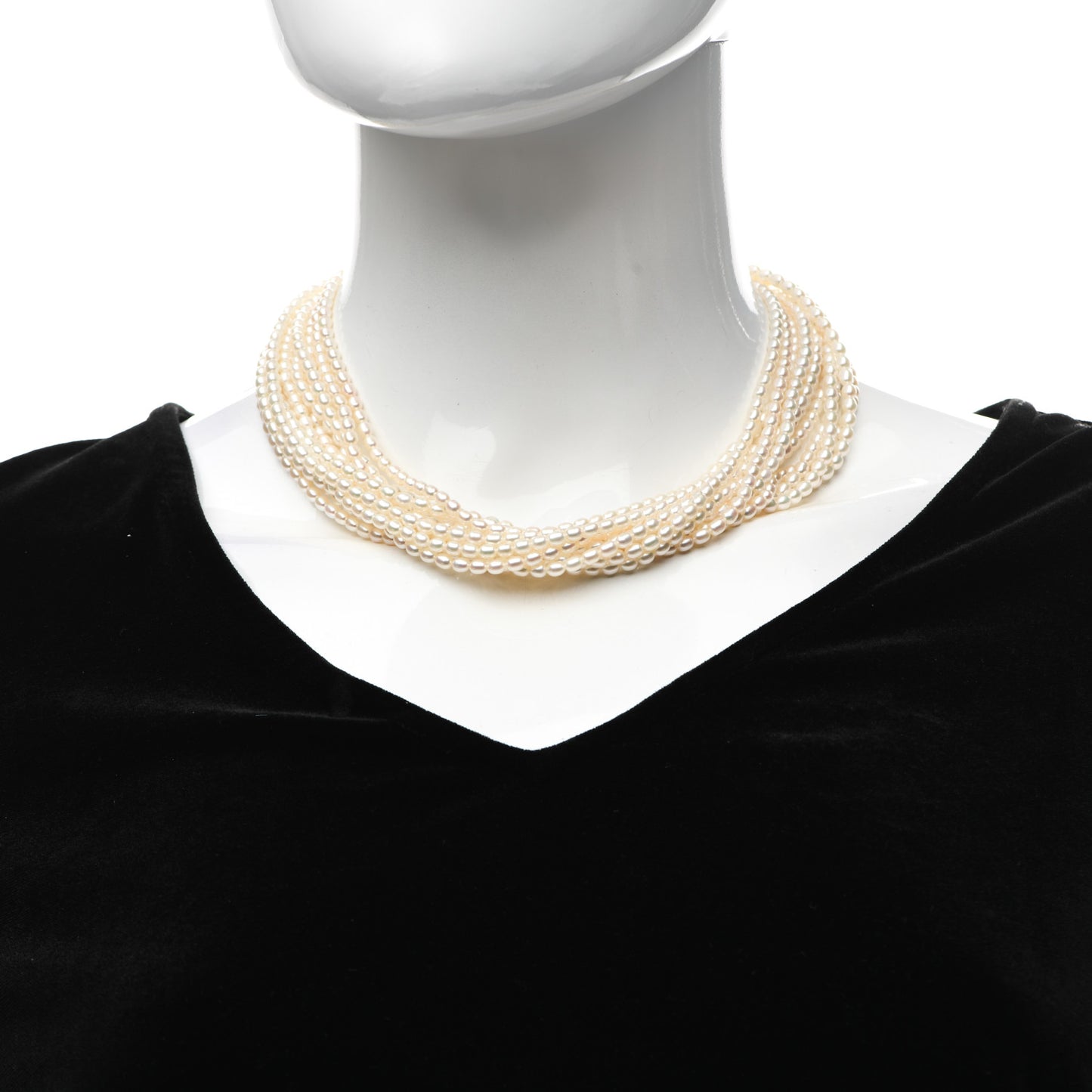 Sterling Silver Paloma Picasso Pearl Multi-Strand Torsade Necklace