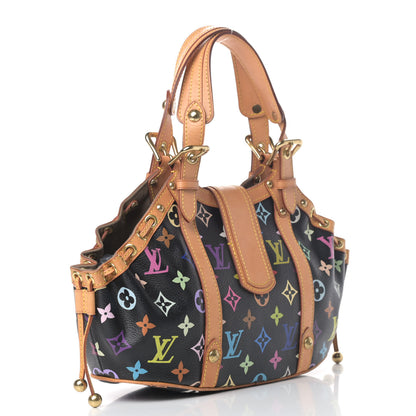 Louis Vuitton Monogram Multicolor Theda GM Black 2 of 6