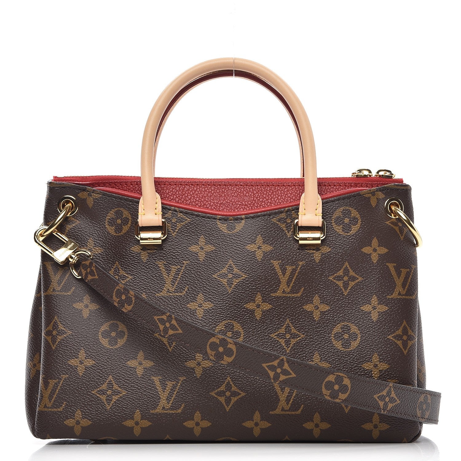 Louis Vuitton Monogram Pallas BB Cherry 1 of 7