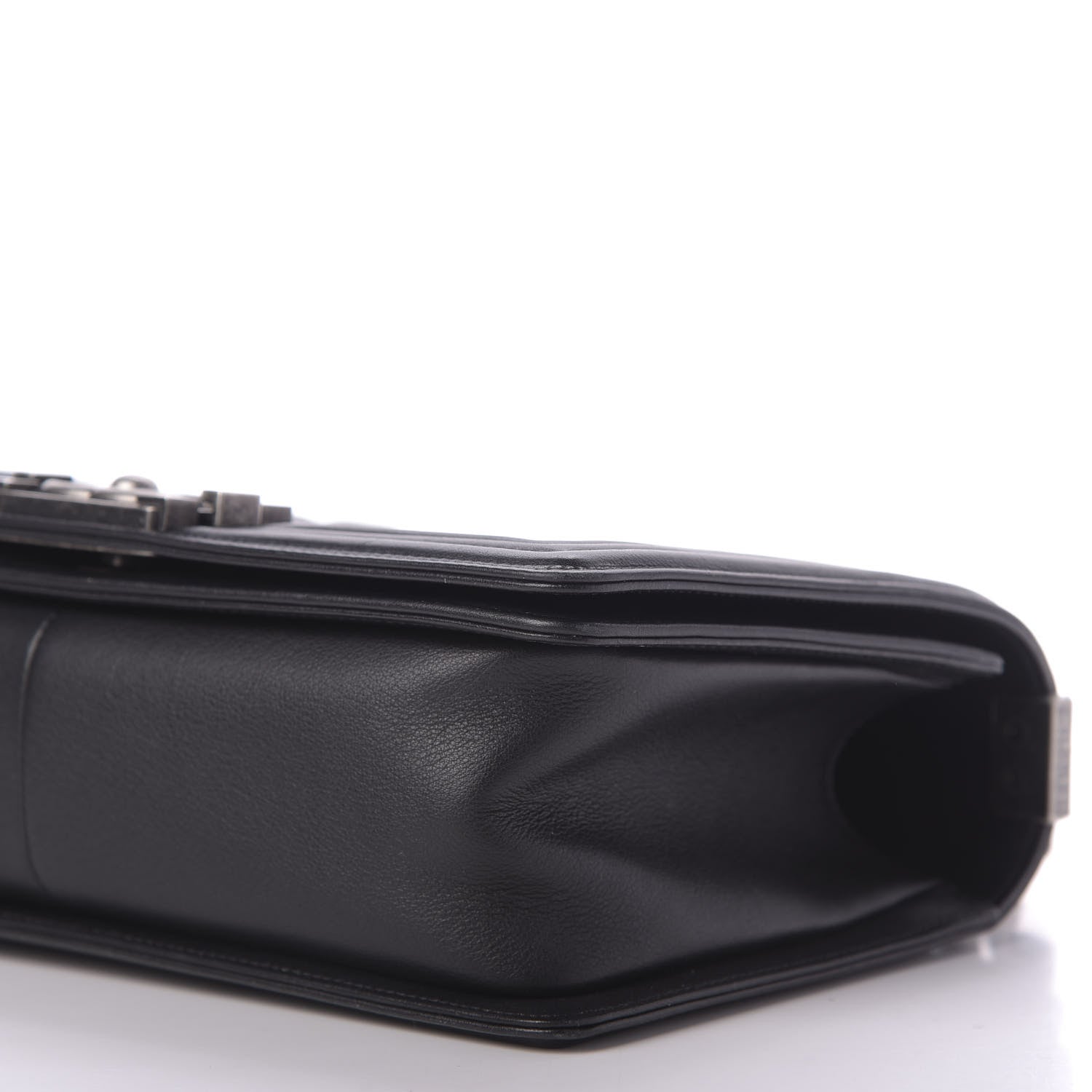 Chanel Calfskin Quilted Medium Boy Flap Black 6 of 9