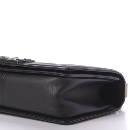 Chanel Calfskin Quilted Medium Boy Flap Black 6 of 9