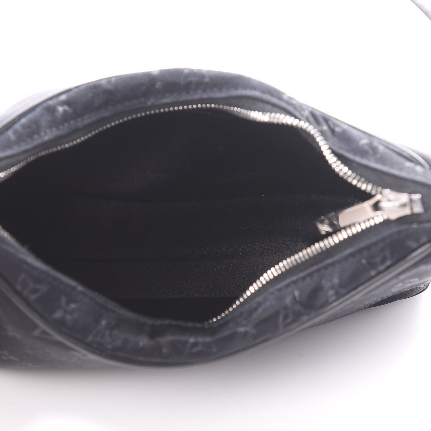 Satin Monogram Mini Boulogne Black