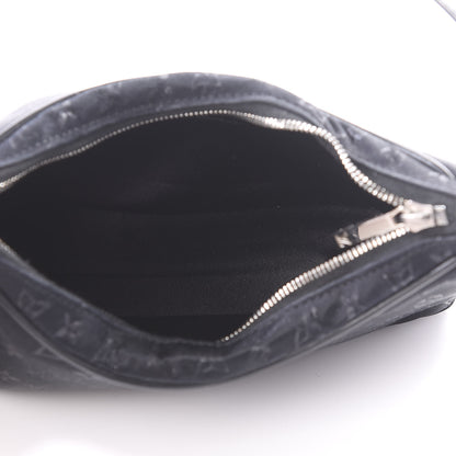 Louis Vuitton Satin Monogram Mini Boulogne Black 4 of 9