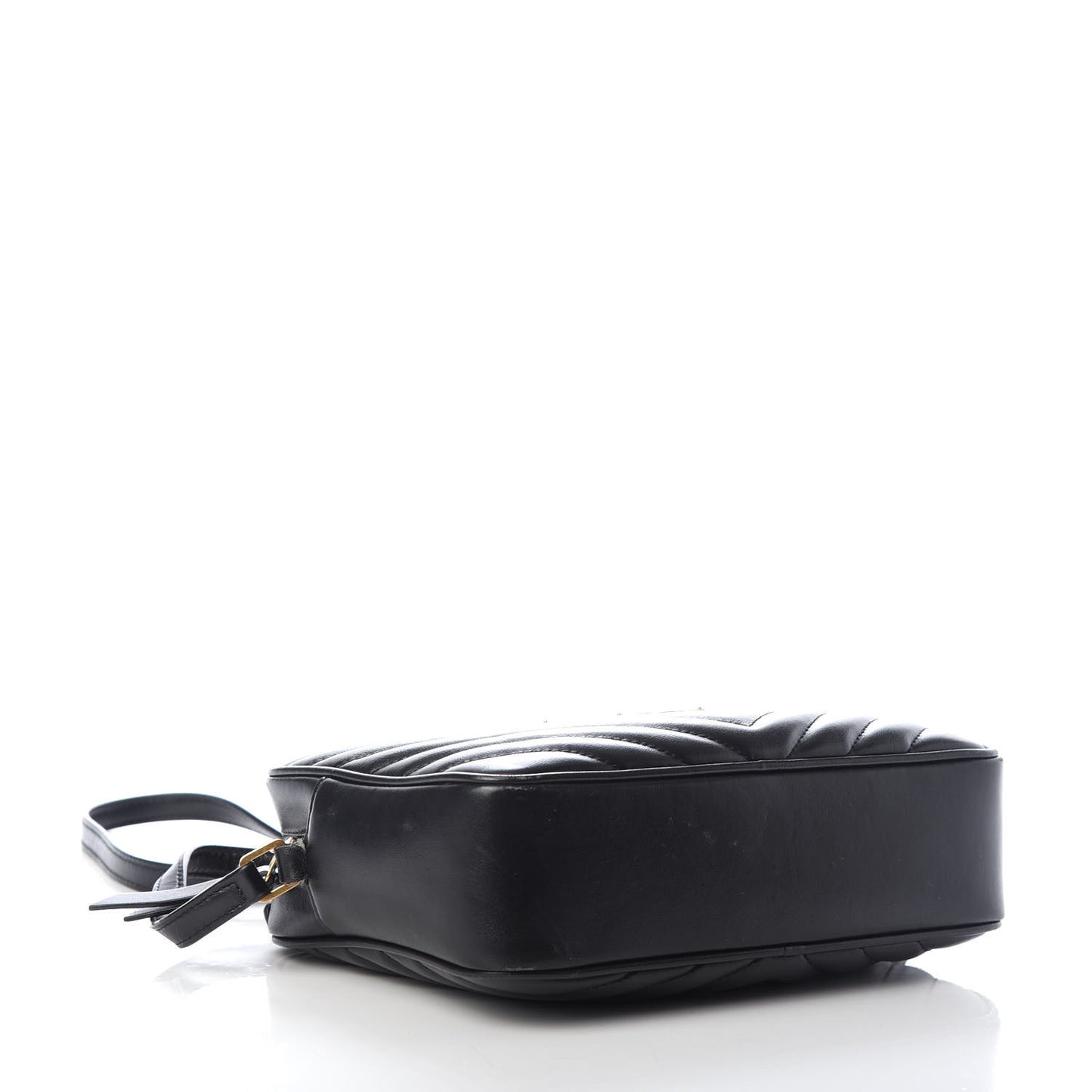 Calfskin Matelasse Monogram Lou Camera Bag Black
