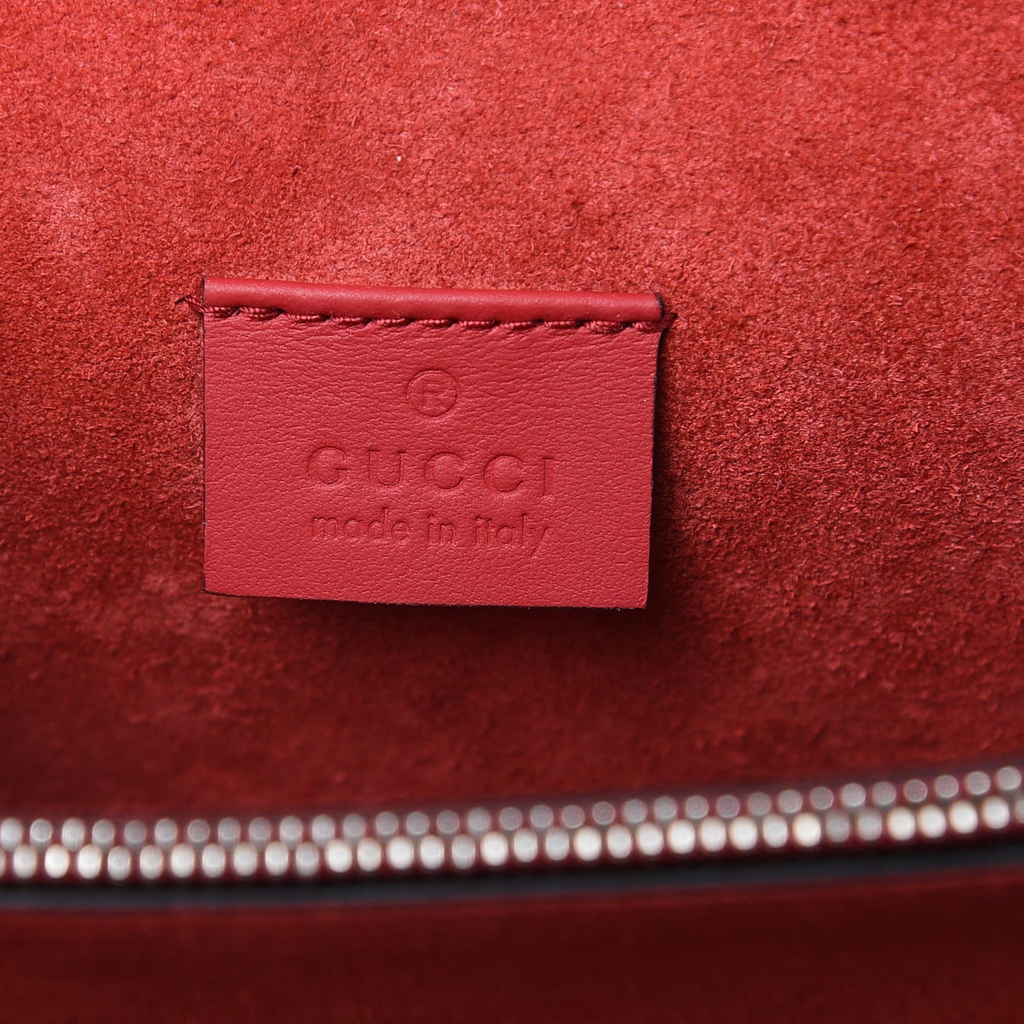 GG Supreme Monogram Small Dionysus Shoulder Bag Red