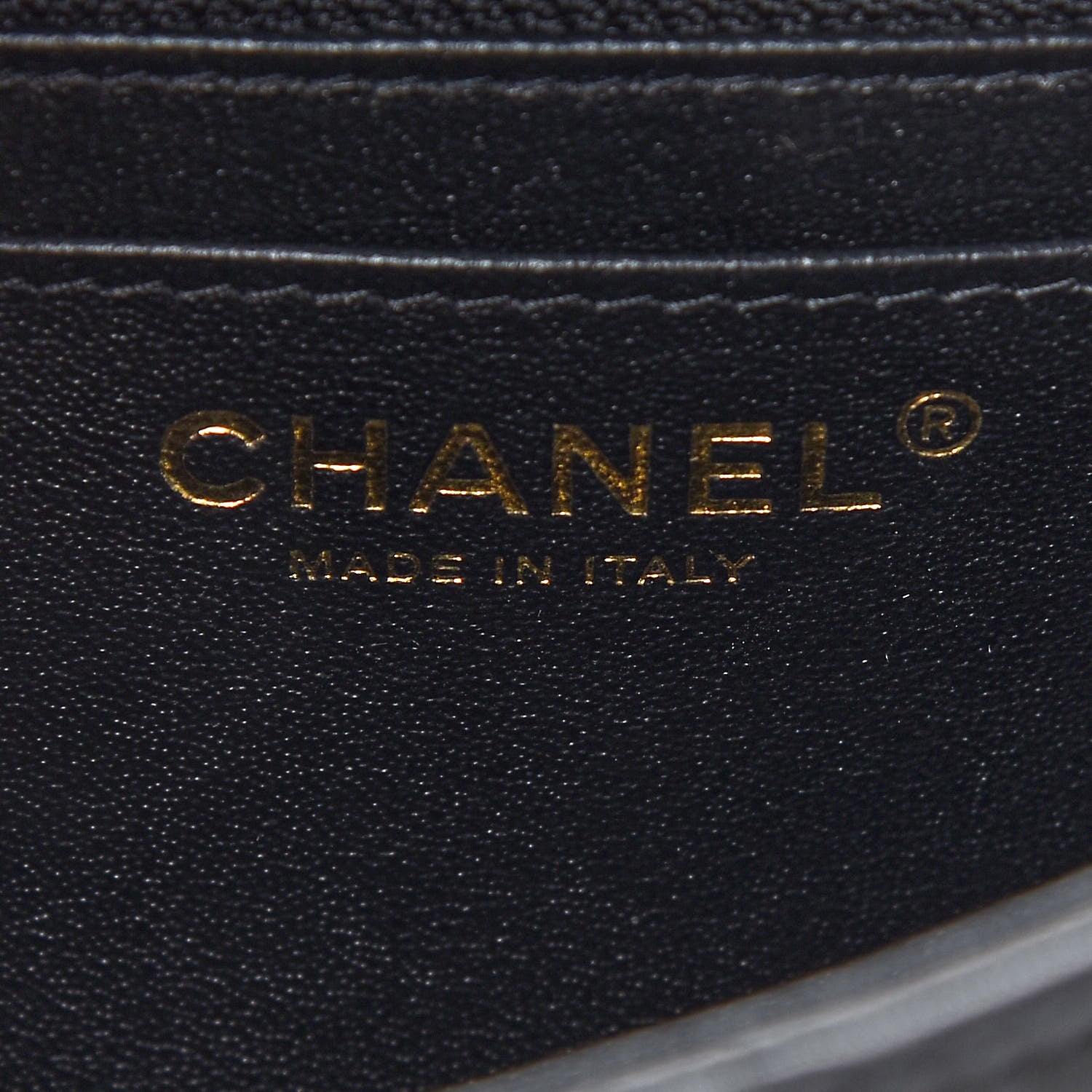 Chanel Lambskin Quilted Mini Square Flap Black 6 of 9