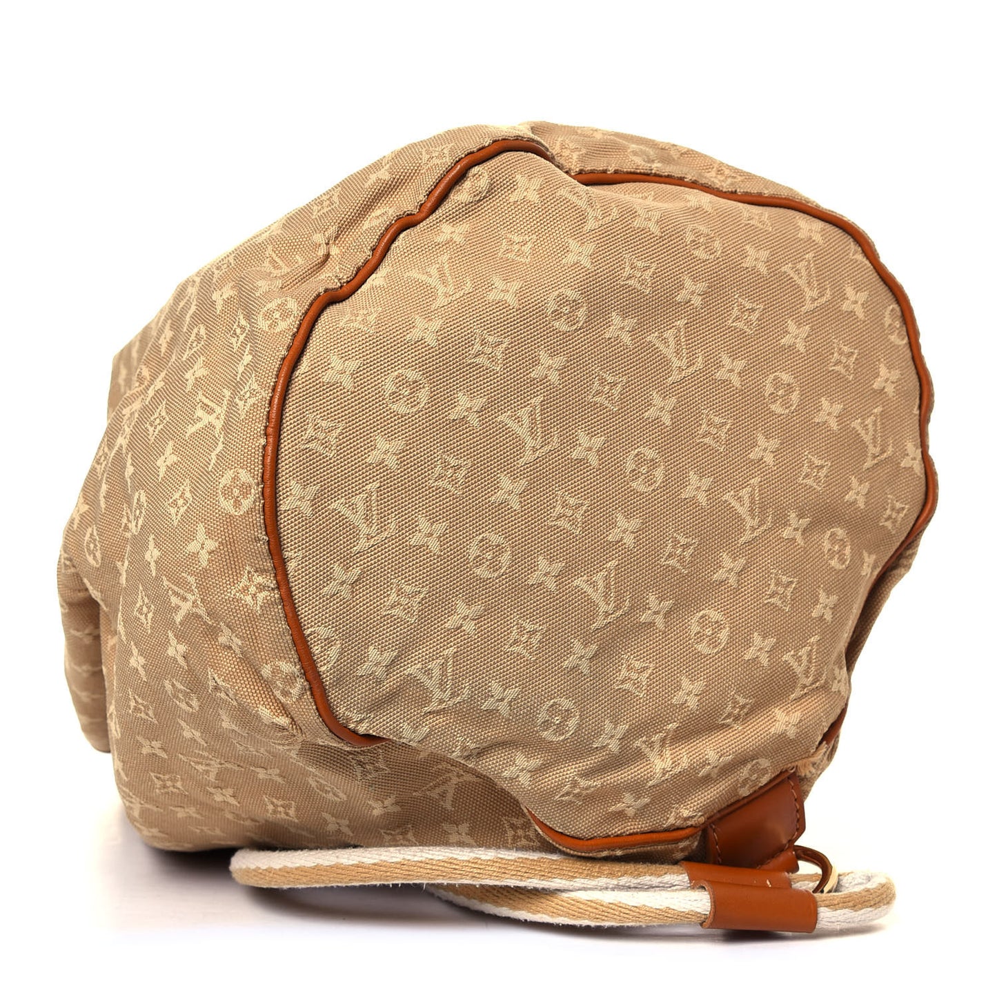 Mini Lin Monogram Betsy Backpack Beige