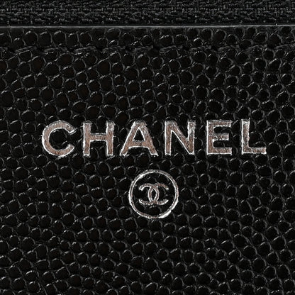 Chanel Caviar Quilted My Everything Wallet On Chain WOC Black 6 of 12