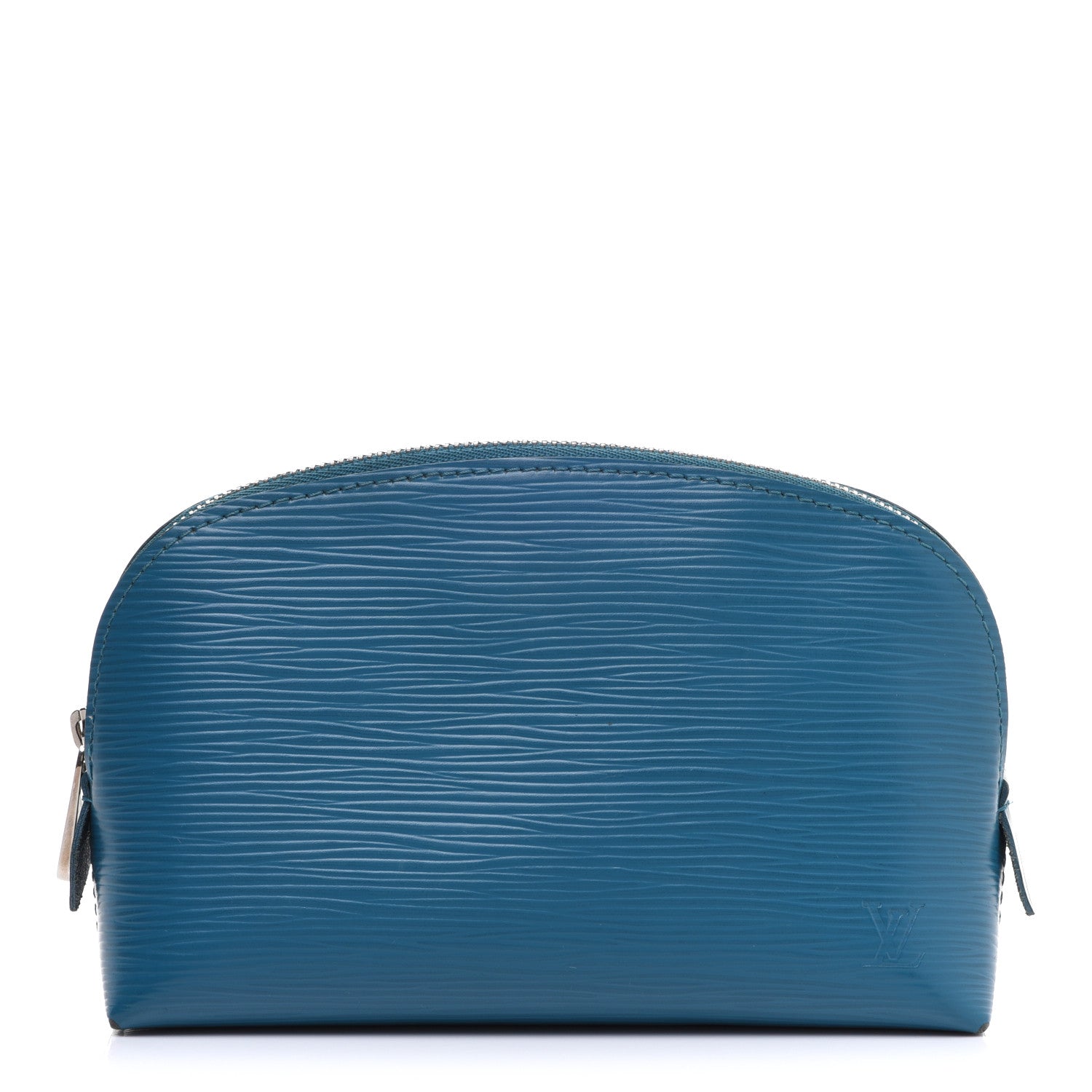 Louis Vuitton Epi Cosmetic Pouch Cyan 1 of 13