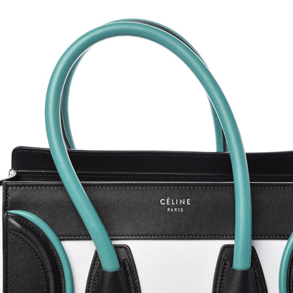 Celine Smooth Calfskin Micro Tri-Color Luggage Frost 8 of 12