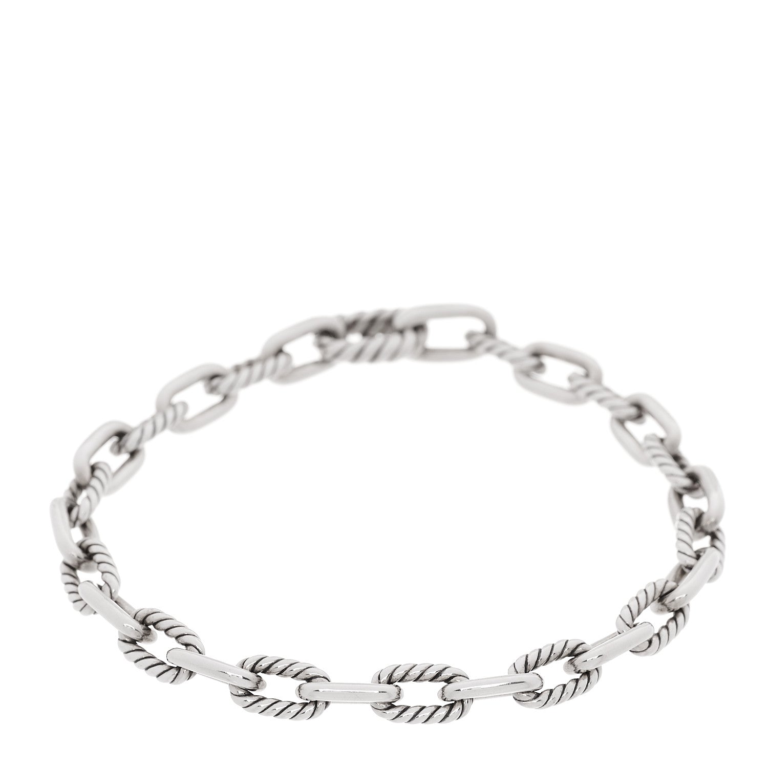 David Yurman Sterling Silver 5.5mm Madison Chain Bracelet 1 of 6