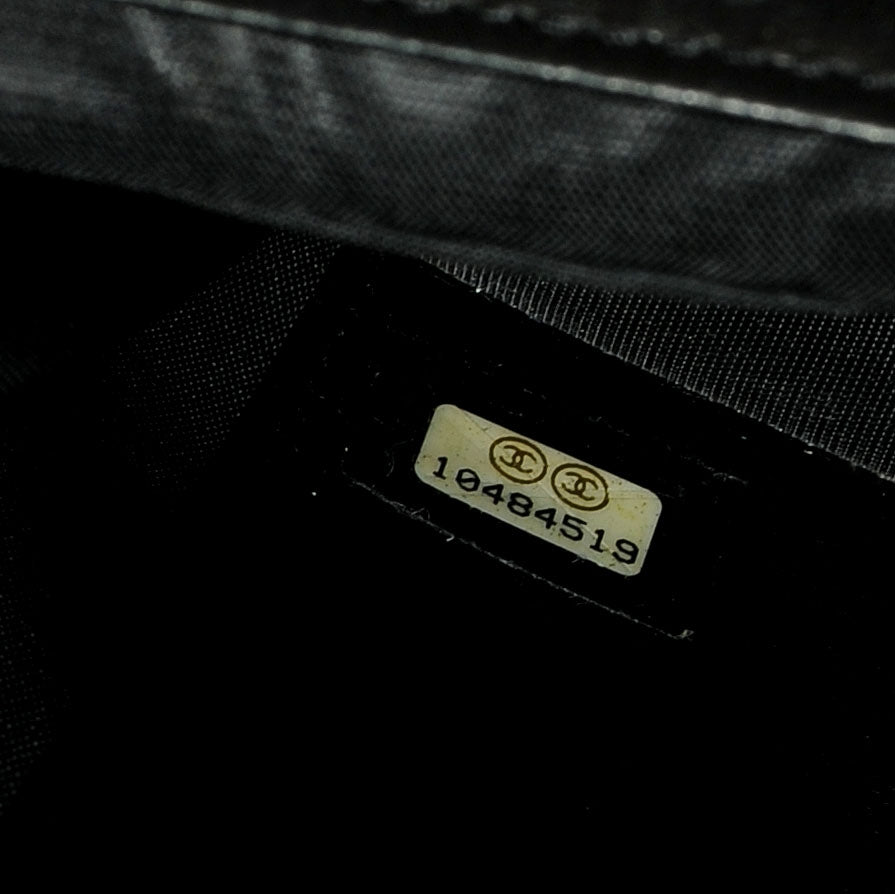 Chanel Caviar CC Wallet on Chain Black 8 of 10