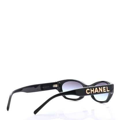Chanel Rectangle Sunglasses 71280 Black 4 of 7