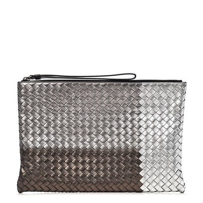 Bottega Veneta Glam Nappa Intrecciato Large Document Case Multi 1 of 7