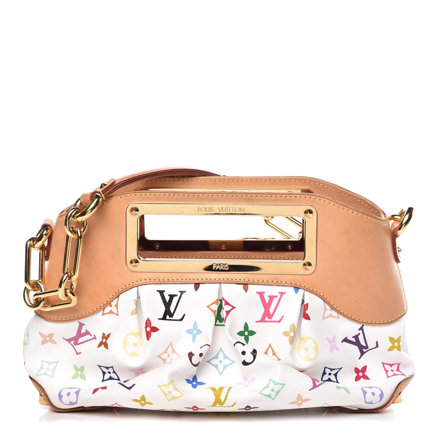 Monogram Multicolor Judy PM White