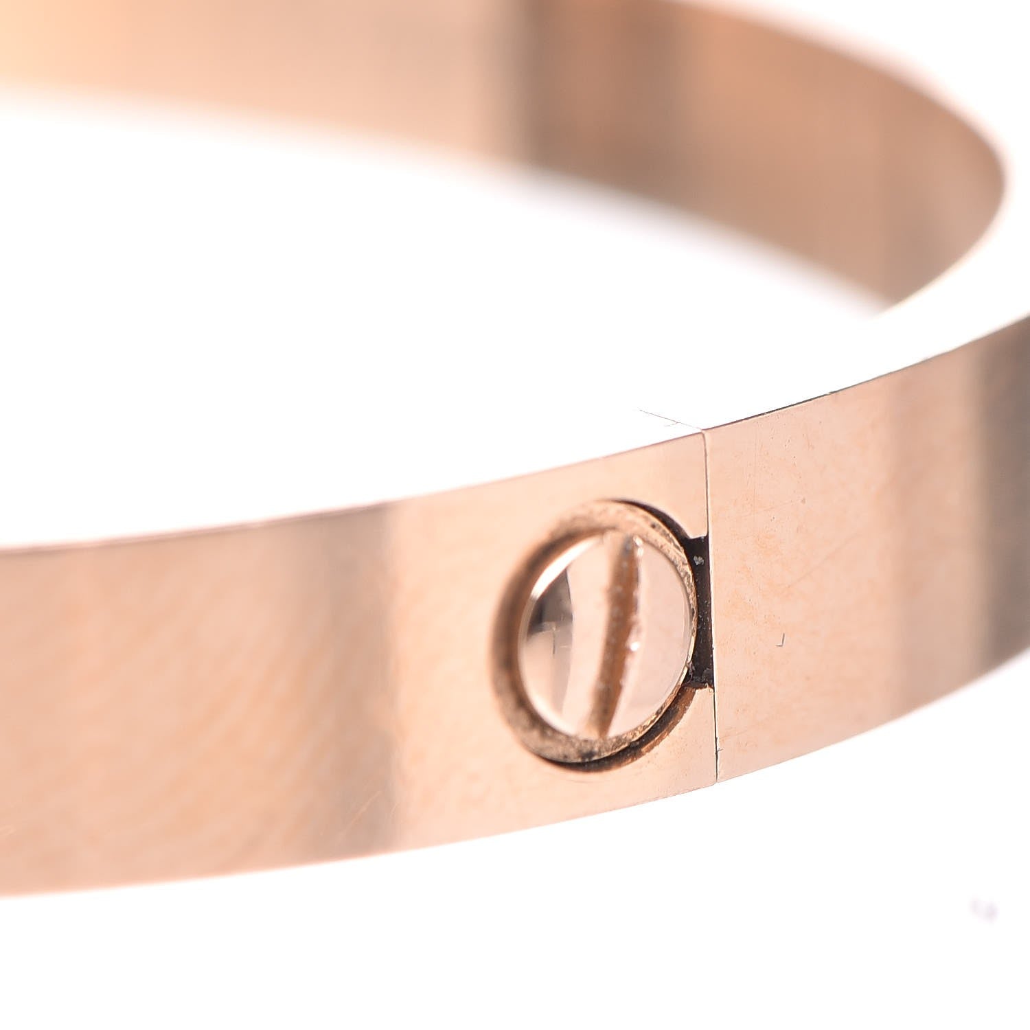 Cartier 18K Pink Gold LOVE Bracelet 16 8 of 11