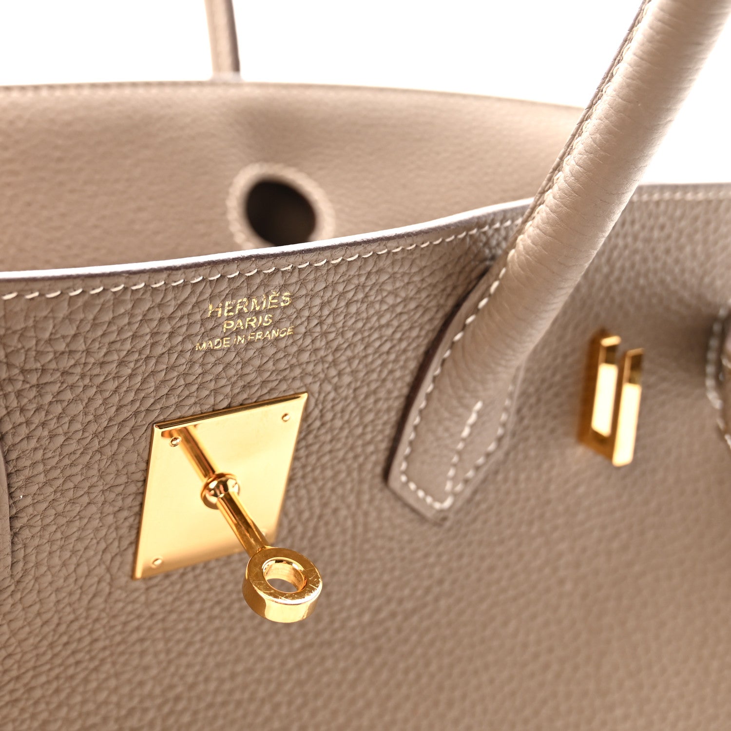 Hermes Togo Birkin 30 Etoupe 6 of 10