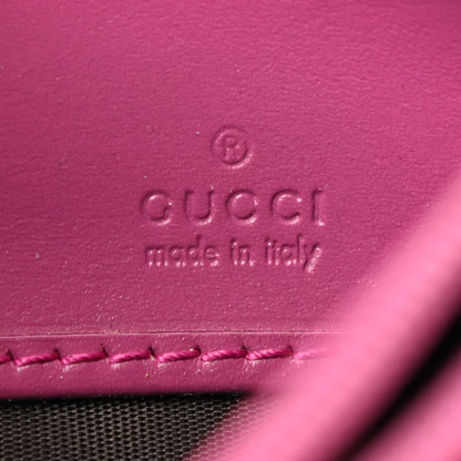 Gucci Guccissima Signature Bowy Continental Wallet Peonia Flower 6 of 7