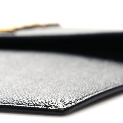 Saint Laurent Grain De Poudre Uptown Baby Pouch Black 9 of 9