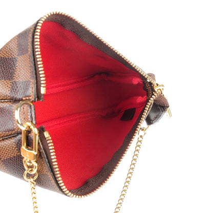 Louis Vuitton Damier Ebene Mini Pochette Accessories 6 of 7