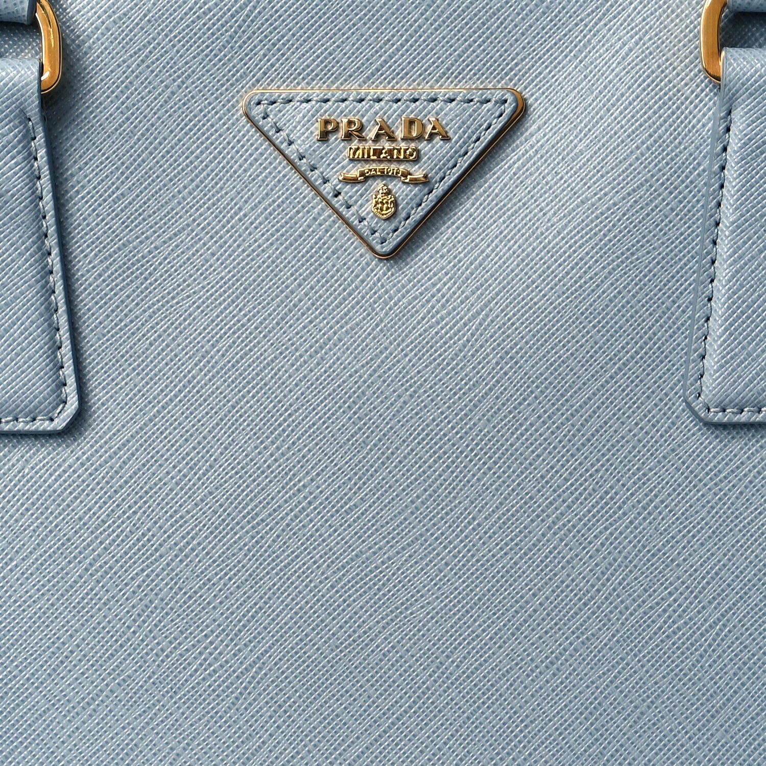 Prada Saffiano Medium Galleria Double Zip Tote Lago 8 of 10