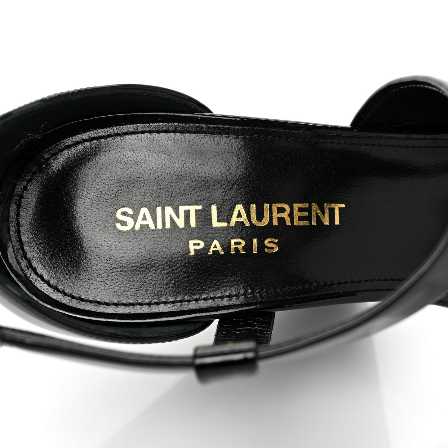 Patent Niki Crossed 105 Sandal 37.5 Black