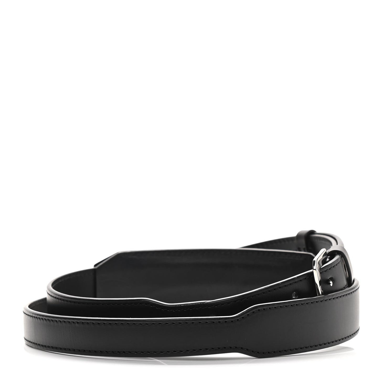 Calfskin Adjustable Shoulder Strap Black