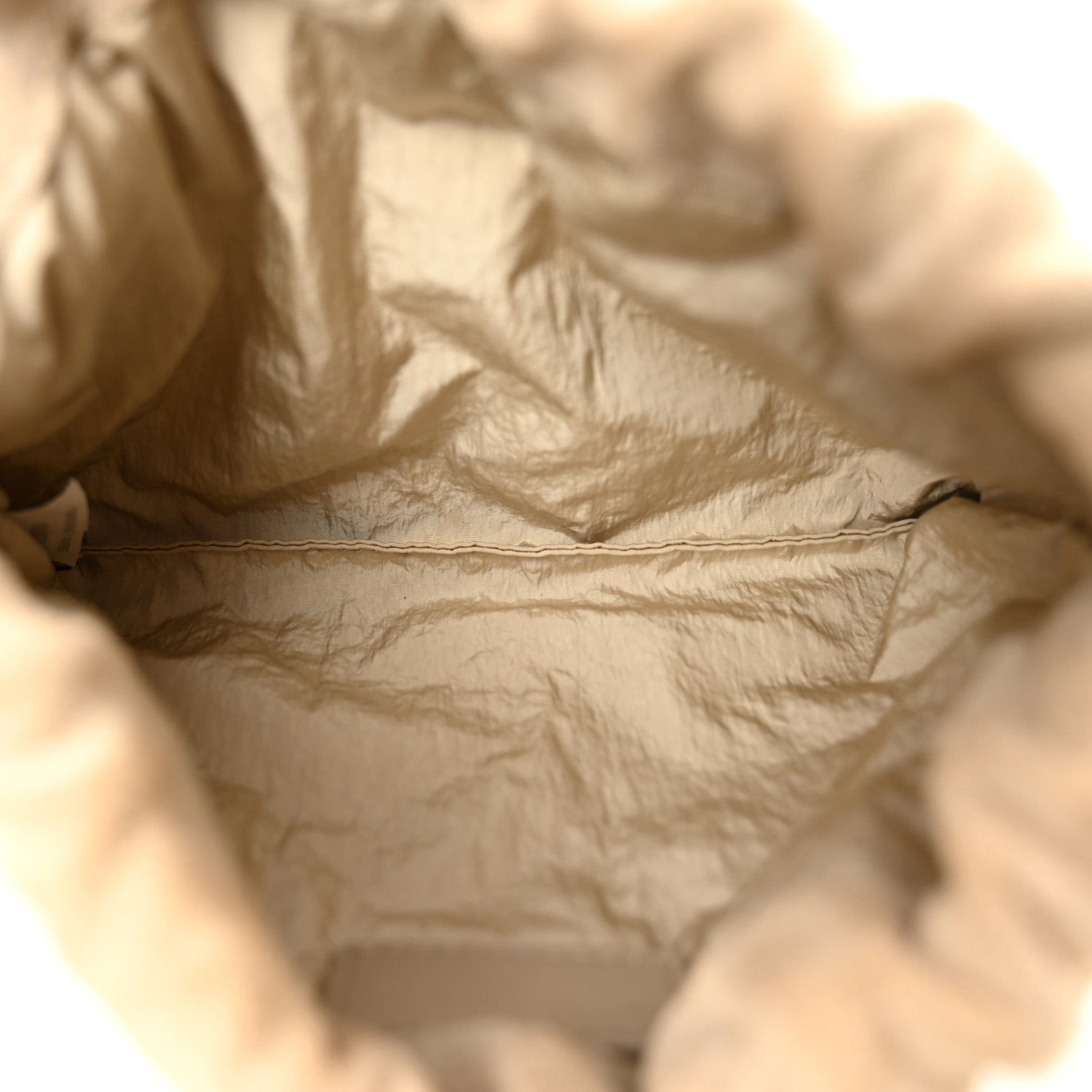 Bottega Veneta Suede Intrecciato Small Dustbag Ecru Gold 5 of 10