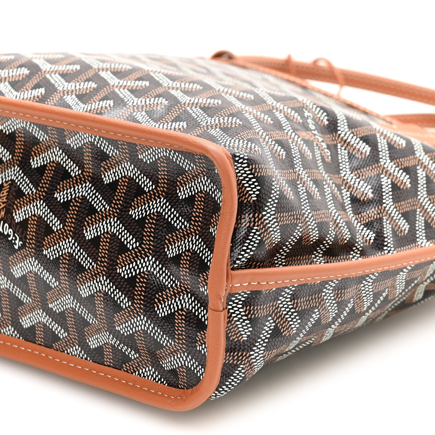 Goyard Goyardine Reversible Mini Anjou Black Gold 16 of 17