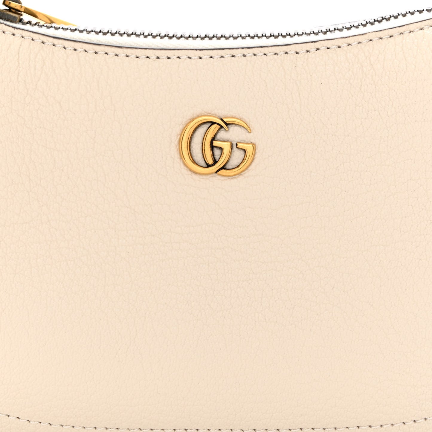 Goatskin Mini Aphrodite Shoulder Bag Mystic White