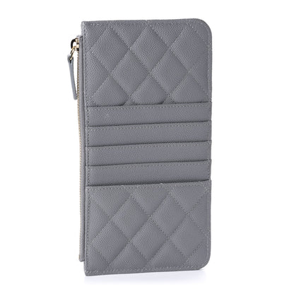 Chanel Caviar Quilted Classic iPhone Pouch Grey 3 of 9