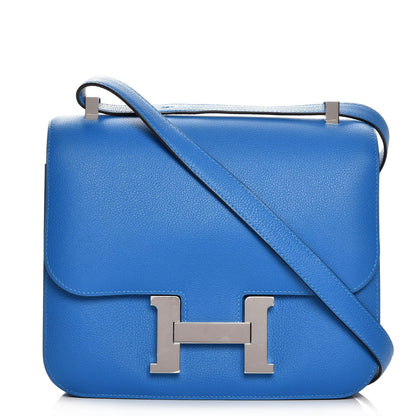 Hermes Evercolor Horseshoe Constance 24 Bleu Hydra 1 of 22