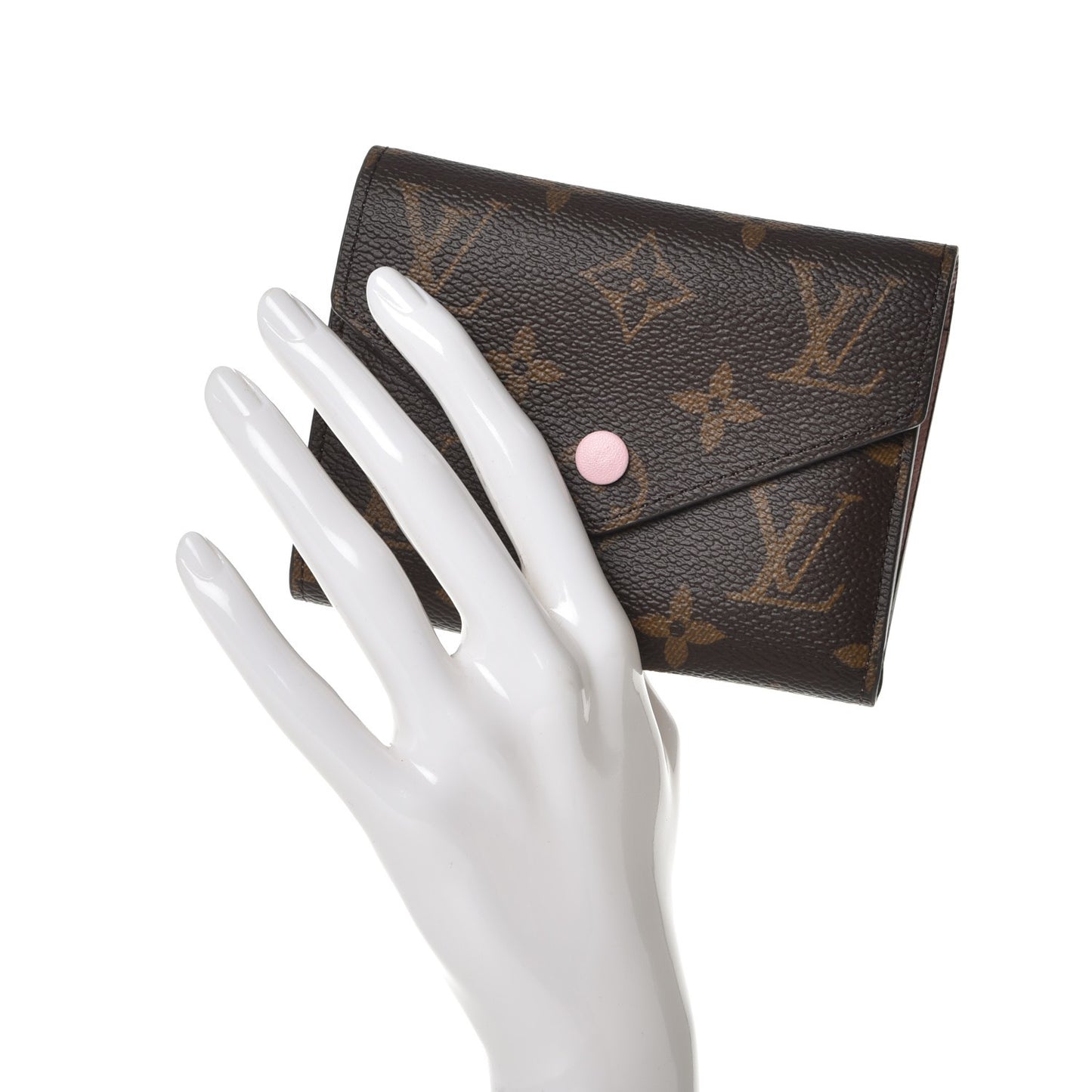Monogram Victorine Wallet Rose Ballerine