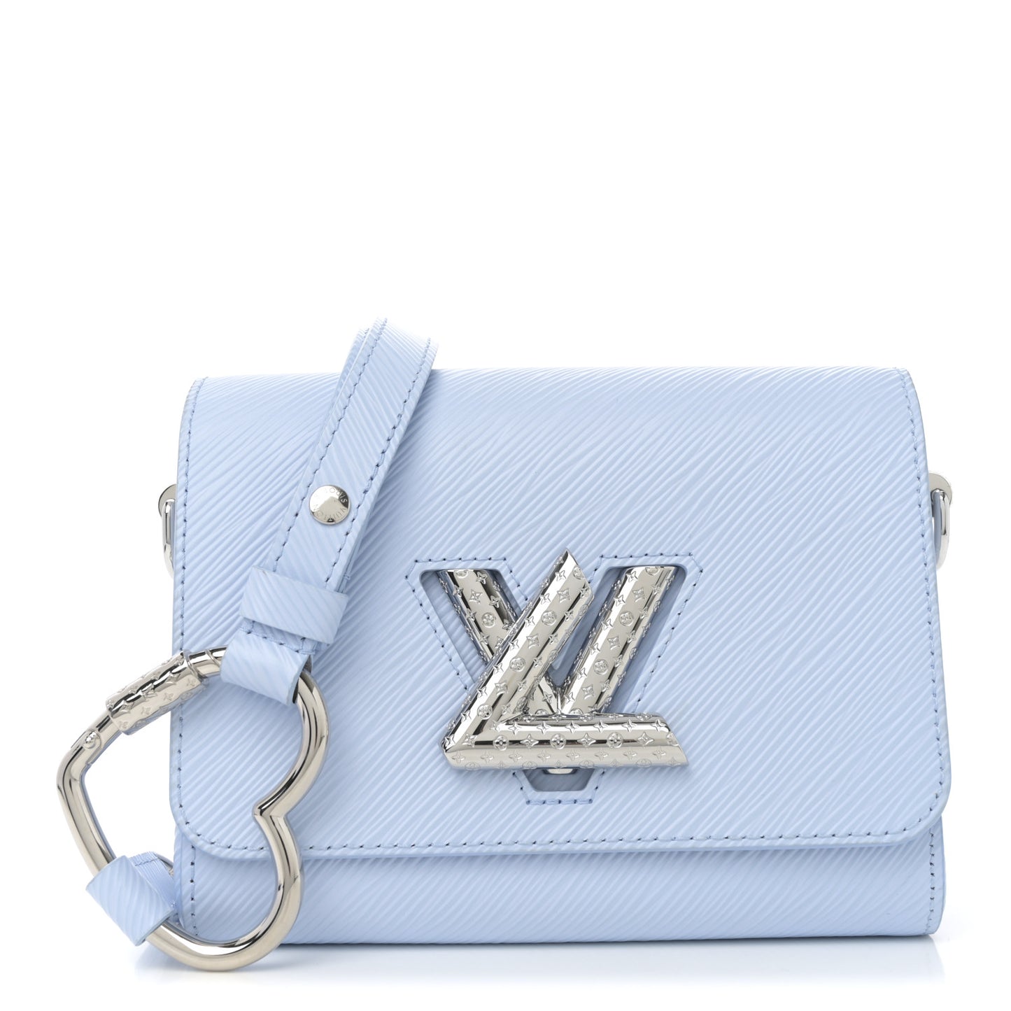 Epi Twist My Heart Shoulder Bag PM Candy Blue