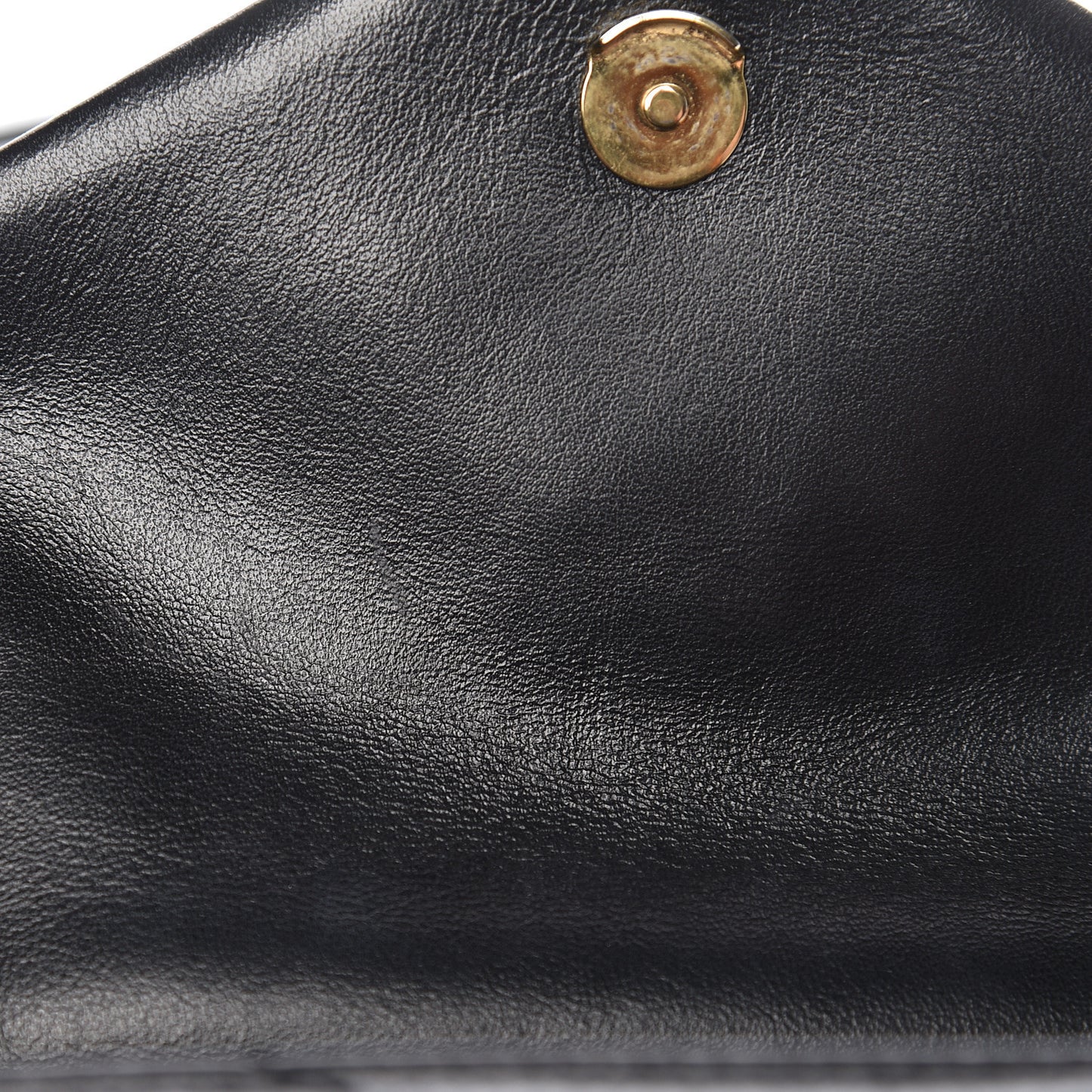 Calfskin Y Quilted Monogram Toy Loulou Crossbody Bag Black