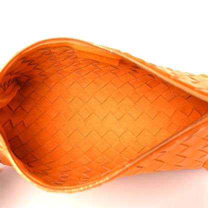 Bottega Veneta Nappa Intrecciato Pouch On Strap Tangerine 5 of 8