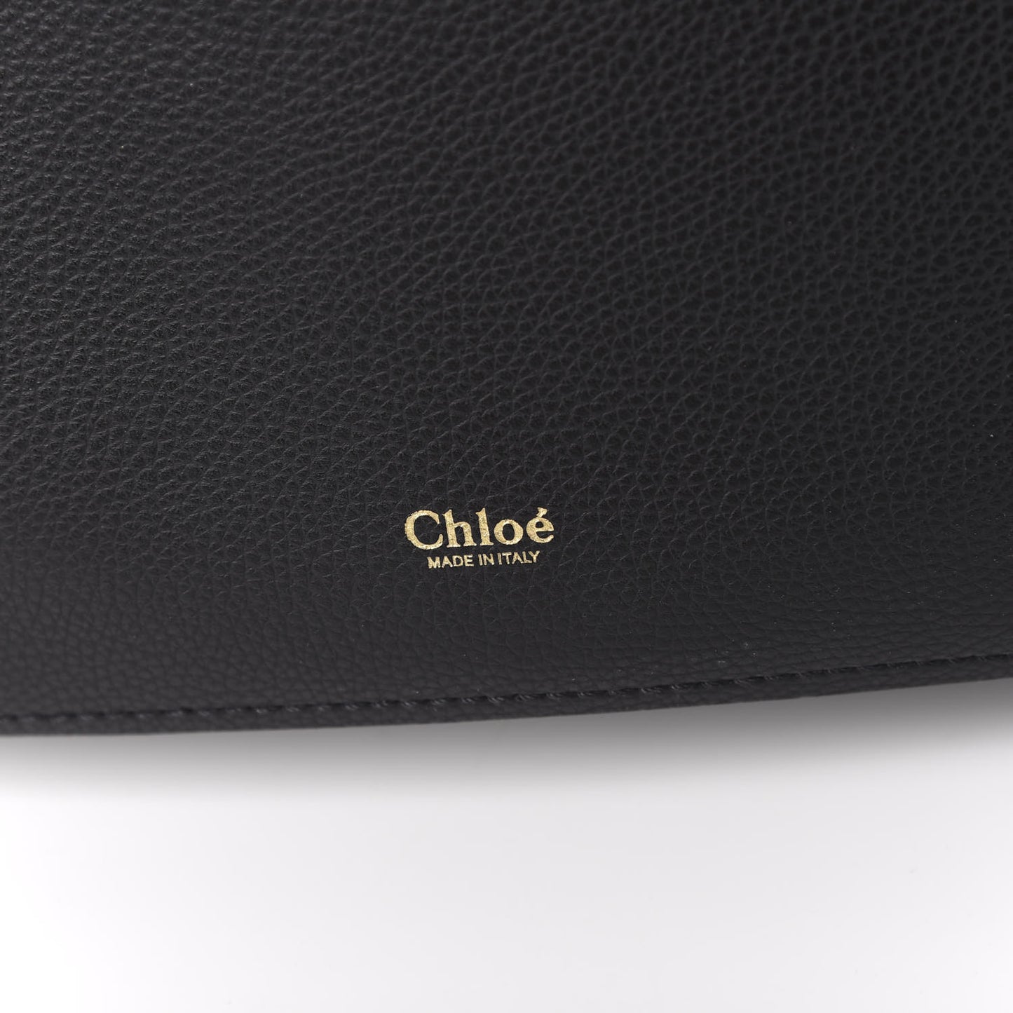Smooth Grained Calfskin Medium Aby Tote Black