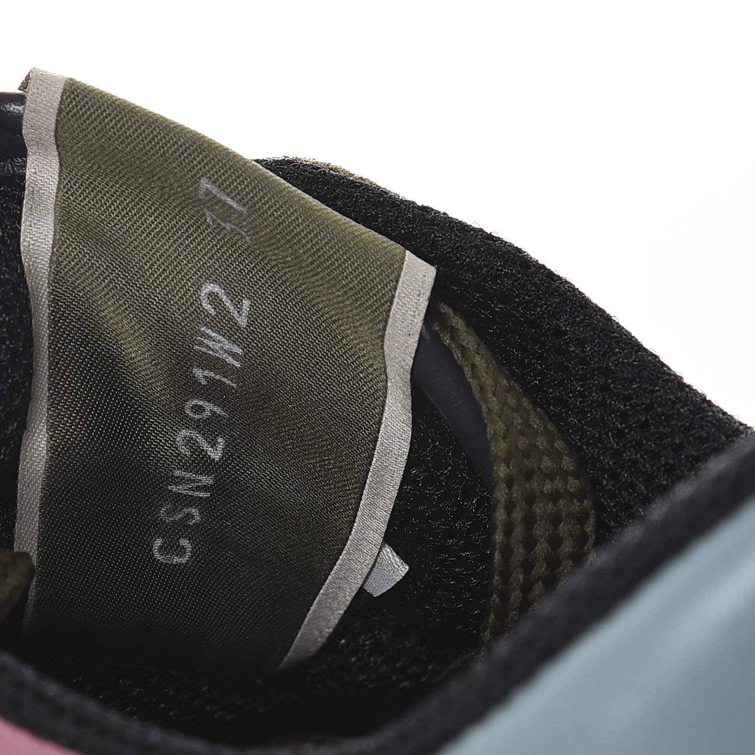 Valentino Garavani Nappa Suede Camouflage Womens Rockrunner Sneakers 37 Multicolor 7 of 8